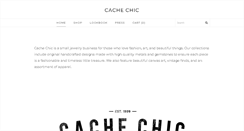 Desktop Screenshot of cachechic.com