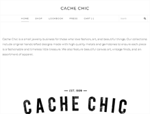 Tablet Screenshot of cachechic.com
